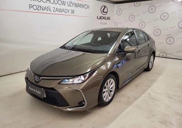 Toyota Corolla cena 87900 przebieg: 53677, rok produkcji 2020 z Ujście małe 254